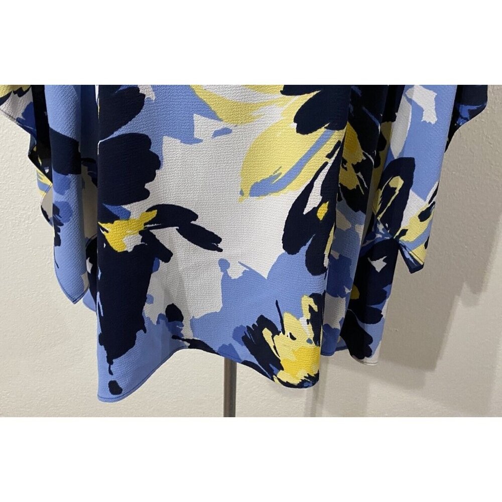 Ruby Rd Blouse Womens Size Large Multicolor Abstract Design Tunic - Picture 3 of 7